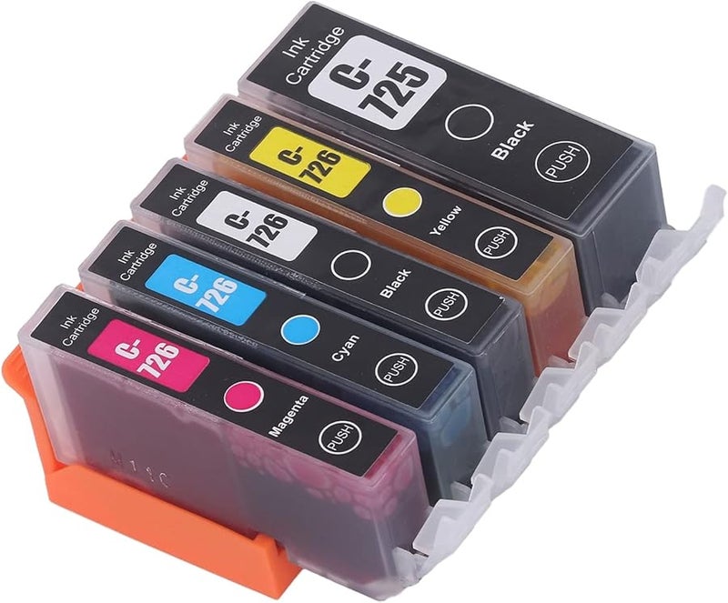 Compatible Ink Cartridges BK BK C M Y 5 Colors for IP4870 IP4970 IX6560 Printers High Capacity Fade Resistant - Image 4